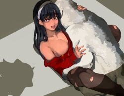 1animal 1boy 1girls alternate_version_available anya_forger bestiality big_breasts black_hair bond_forger breasts canine caught_in_the_act cheating cheating_wife cucked_by_beast cuckold dog domestic_dog female interspecies mamimi_(artist) mamimi_(mamamimi) missionary missionary_position netorare ntr pantyhose penetration red_eyes ripped_pantyhose sex spy_x_family surprised yor_briar zoophilia