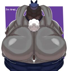 anthro big_ass big_breasts breasts bubble_butt female furry huge_ass huge_breasts johan_memoris mama_rabbit_(tmftw) rabbit tagme the_man_from_the_window zed_technician_games