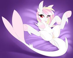 after_sex cum cum_in_pussy cum_inside equine fan_character female horse looking_at_viewer mammal my_little_pony peridotkitty pony smile