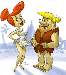 2010 barney_rubble female hanna-barbera human male mothxxx penis tagme the_flintstones wilma_flintstone