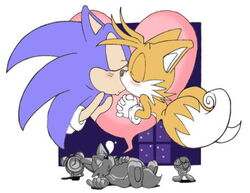 artist_request blush canine clock closed_eyes crossover dream fox fur furry furry_tail gay gloves goomba heart hedgehog kissing lying mad male mammal mario_(series) multiple_boys multiple_tails night nintendo open_mouth porcupine quills sega sharp_teeth sleeping sonic_(series) sonic_team sonic_the_hedgehog sonic_the_hedgehog_(series) sonic_the_hedgehog_2 standing stars tail tails teeth video_games window yaoi