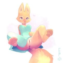 anthro anus b-epon blep canid canine clitoral_hood clothed clothing cute_expression cute_eyes diane_foxington dreamworks dress fancy_clothing female fluffy fluffy_ears fluffy_tail formal_wear fox genitals heart looking_at_viewer mammal movie_reference pawpads paws pussy skimpy smile solo spread_legs spreading tail tail_tuft the_bad_guys tongue tongue_out tuft upskirt