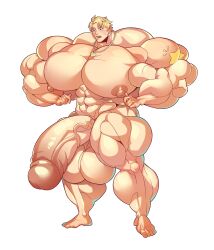 abs barefoot biceps bodybuilder feet hyper hyper_balls hyper_genitalia hyper_muscles hyper_penis hyper_testicles khanthedestroyer male male_focus male_only muscle muscles muscular muscular_arms muscular_ass muscular_back muscular_legs muscular_male muscular_thighs nipples pecs veins veiny_penis