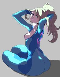 ass big_ass big_butt curvy fat_ass large_ass looking_at_viewer metroid nipples samus_aran slurp_(artist) tagme thick_ass voluptuous zero_suit_samus