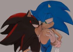 anthro fingering_nipple furry lactation rubbing_nipples sega shadow_the_hedgehog small_breasts sonadow sonic_(series) sonic_the_hedgehog sonic_the_hedgehog_(series) sucking_nipples yaoi