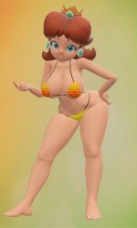 princess daisy from mario (series) by temmay09