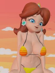 princess daisy from mario (series) by temmay09