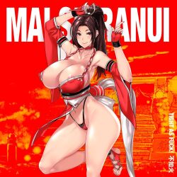 mai shiranui from fatal fury by tightaf