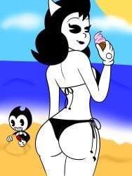 alice angel from bendy and the ink machine by beanontoast