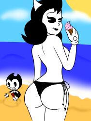 alice angel from bendy and the ink machine by beanontoast