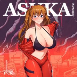 asuka langley sohryu from neon genesis evangelion by tightaf