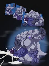 abs balls biceps bodybuilder furry hyper hyper_balls hyper_genitalia hyper_muscles hyper_penis hyper_testicles male male_focus male_only muscles muscular muscular_arms muscular_ass muscular_back muscular_legs muscular_male muscular_thighs nipples pecs penis testicles veins veiny_penis