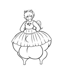 anthro balls big_balls bubble_butt bulge crossdressing femboy gigantic_ass gigantic_testicles male muffyhecc tagme thick_thighs wide_hips