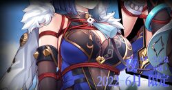 yelan (genshin impact) from genshin impact by kyuso379