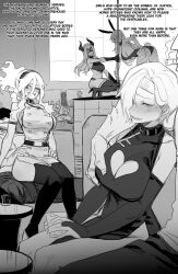 2d 5girls alcohol background_character bad_end blush boob_window breast_grab breasts burnin_(my_hero_academia) corruption defeat_rape defeated defeated_heroine dress english english_dialogue english_text evil_grin female_human femsub fishnets glass greyscale groping hadou_nejire hero_outfit_(mha) hourglass_figure human kamiji_moe male maledom maledom_caption moe_kamiji monochrome mount_lady mr.skull my_hero_academia nejire_hado no_panties pole_dancing prostitution ragdoll_(my_hero_academia) rape raped ratatatat74 revealing_clothes ryuukyuu shiretoko_tomoko sitting slave slave_collar smoking stripper_pole superhero_costume superheroine tagme takeyama_yuu tatsuma_ryuuko text tomoko_shiretoko victorious_villain villain yuu_takeyama