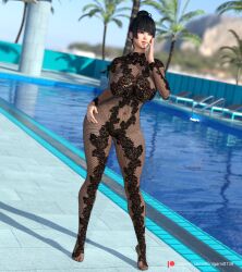nyotengu from dead or alive by shinigami0139