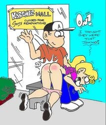 foxtrot humiliation karstens newspaper_comic_strip paige_fox peter_fox spanking