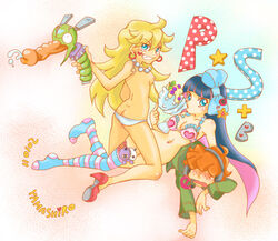 briefers_rock chuck_(psg) female honekoneko_(psg) panty_&_stocking_with_garterbelt panty_anarchy stocking_anarchy