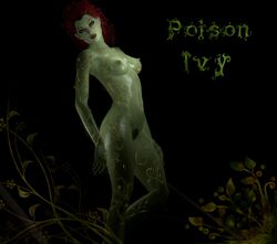 1girls 3d artist_request batman:_arkham_asylum batman_(series) completely_naked completely_naked_female completely_nude completely_nude_female dc dc_comics female female_only green-skinned_female green_skin pamela_isley poison_ivy poison_ivy_(arkham) poison_ivy_(arkham_asylum) solo tagme