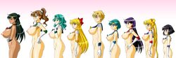 2010 ami_mizuno bishoujo_senshi_sailor_moon blonde_hair bow breasts double_bun everyone female female_only gloves green_hair hairbow haruka_tenou hotaru_tomoe human large_breasts long_hair makoto_kino medium_breasts michiru_kaiou minako_aino multiple_girls nipples ponytail purple_hair rainkeru rei_hino sailor_jupiter sailor_mars sailor_mercury sailor_moon sailor_neptune sailor_pluto sailor_saturn sailor_uranus sailor_venus setsuna_meiou short_hair side_view small_breasts tied_hair usagi_tsukino