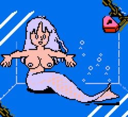 animated annie_the_mermaid pixel_art sprite the_goonies the_goonies_ii