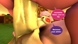 amy rose from sonic (series) by five (artist)