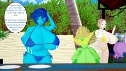 3d 3d_(artwork) albyon amethyst_(steven_universe) english_text lactation lapis_lazuli_(steven_universe) pearl_(steven_universe) peridot_(steven_universe) steven_universe tagme