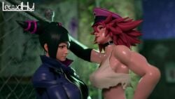 2dickgirls 2futas 3d anal anal_penetration anal_sex animated anus areola areolae artist_name artist_signature ass balls balls_deep balls_slapping_ass barefoot big_ass big_ass_(futa) big_balls big_breasts big_butt big_penis black_hair breasts bubble_butt busty capcom crossed_legs curvy cut_to_sex deep_penetration dickgirl dickgirl_on_dickgirl dickgirl_only evilaudio fat_ass feet final_fight fingerless_gloves futa_on_futa futa_only futa_sans_pussy futanari futanari_penetrated futanari_penetrating gloves handholding hat headwear high_resolution highres holding_hands huge_cock huge_penis human juri_han large_ass large_balls large_breasts large_penis laying laying_down laying_on_back leg_lock legs_apart legs_crossed legs_up lewdhyl light-skinned_futanari light_skin lying lying_down lying_on_back mating_press muscular_futanari nipples penis pink_areola pink_areolae pink_hair pink_nipples poison_(final_fight) sound sound_effects street_fighter thick_ass video voluptuous