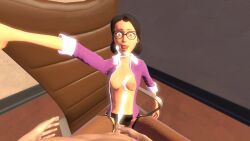 cumshot miss_pauling straight team_fortress team_fortress_2 valve_(company)