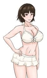 makoto niijima from megami tensei by afimaki