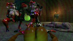 3d abs asari batman:_arkham_knight batman_(series) completely_naked completely_naked_female completely_naked_futanari completely_nude completely_nude_female completely_nude_futanari dark-skinned_futanari dc dc_comics dripping_cum faceless_futanari flaccid_penis futanari harley_quinn harley_quinn_(arkham) harley_quinn_(arkham_knight) harley_quinn_(classic) huge_cock hypnosis hypnotizing_viewer large_breasts large_penis latex latex_bodysuit mind_control muscular muscular_female muscular_futanari overflowing_cum pocket_watch pov pov_eye_contact sfm spiral torn_latex