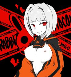 breasts library_of_ruina lobotomy_corporation myo_(lobotomy_corporation) project_moon rabbit sole_female tagme