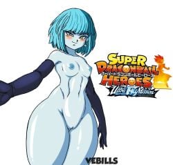 aeos aios blue_eyes blue_hair blue_pussy blue_skin blue_tits breasts dragon_ball dragon_ball_heroes kaioshin kaioshin_of_time nipples pussy super_dragon_ball_heroes supreme_kai supreme_kai_of_time