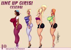 4girls arched_back artist_name ass big_breasts big_lips bimbo bimbo_lips blue_eyes breasts britina brown_hair bubble_ass bubble_butt bust busty camille_leon cleavage color dark-skinned_female dark_skin disney eyelashes female heather_(kim_possible) henrik-drake hhammerh high_heel_sneakers high_heels hips hourglass_figure kim_possible large_breasts legs light-skinned_female light_skin lips lipstick long_hair lower_body mature mature_female mc_honey medium_breasts multiple_girls rapper rsahnp signature singer small_breasts thick thick_legs thick_thighs thighs upper_body voluptuous wedge_heels wide_hips