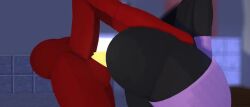 2boys 3d animated big_ass big_butt black_body cum_in_ass enderman faceless faceless_male gay hbtheender male_only minecraft original_character red_skin rosse_(stemingbunbun) sound tagme video yellow_penis