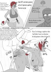 ahe_gao animal_genitalia big_dom_small_sub big_penis body_horror broken_rape_victim comic cum_in_pussy cum_inside dark-skinned_female dark_skin degradation demon_girl demonette_maruen demonettem english_text erect_while_spanking fertility fertility_drug forced fucked_from_behind fucked_senseless horn imminent_rape impregnation monster multiple_ova nose_ring ryu34 scp_foundation spank_marks spanking stomach_bulge stomach_deformation tank_top test_subject tongue_out