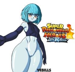 aeos aios blue_eyes blue_hair blue_pussy blue_skin blue_tits breasts dragon_ball dragon_ball_heroes goddess kaioshin kaioshin_of_time pussy super_dragon_ball_heroes supreme_kai supreme_kai_of_time