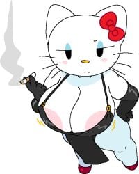 hello kitty (character) from hello kitty by cassettedream