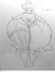 big_breasts breasts captain_stormstride female neoclassical_succubus thick_thighs traditional_media_(artwork) wide_hips