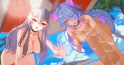 2023 3d big_breasts breasts bunny_ears bunny_girl cat_ears cat_tail catgirl deluxe_rosie female female_only huge_breasts indie_virtual_youtuber light-skinned_female light_skin outdoors rosie_(vtuber) tail tan-skinned_female tan_body tan_skin virtual_youtuber