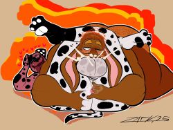 2025 anal anal_fingering anthro ass balls black_body black_fur black_nose black_spots blush blushing_profusely bodily_fluids body_hair brown_body brown_fur butt_grab butt_hair canid canine canis cum cum_explosion cum_in_mouth cum_inside cum_on_balls dallas_(bibby_ad) dalmatian danny_(zackdadawg) domestic_dog duo facial_markings fingering fur genital_fluids genitals hair hand_on_butt head_markings heart_symbol hi_res lagomorph legs_around_head legs_around_partner leporid lube lube_in_ass lying_on_another male male/male mammal markings mask_(marking) muscular obese on_top oral oral_penetration orgasm overweight pawpads penetration rabbit red_hair sex signature silly_face simple_background spiral_eyes spots squish tongue tongue_out white_body white_fur zackdadawg