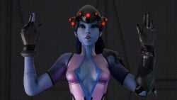 animated ass_focus looking_back overwatch redmoa widowmaker wip