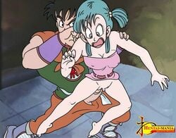 bulma_briefs dragon_ball female hentai-mania human male straight tagme yamcha