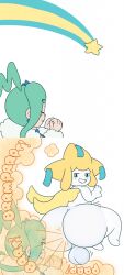 jirachi from nintendo by drawful-s