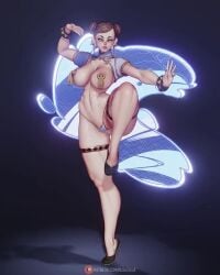 1girls 3d 4:5 animated ass ass_cleavage butt_crack chun-li chun-li_(street_fighter_6) female female_only large_ass mp4 no_sound pose rushzilla short_playtime shorter_than_10_seconds solo solo_female street_fighter street_fighter_6 thighs turntable_(animation) vertical_video video