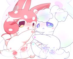 alolan_vulpix anal anal_sex double_penetration duo female female_penetrated feral nakimayo nintendo penetration pokemon pokemon_(species) regional_form_(pokémon) vaginal_penetration video_games vulpix white_body