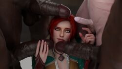 1080p 1920x1080 1girls 3d 4boys big_balls big_penis cd_projekt_red cuckold dark-skinned_male erect_penis erection eyeliner fellatio female female_focus freckles geralt_of_rivia green_eyes hand_on_penis holding_penis huge_cock humiliation imminent_fellatio imminent_oral imminent_sex interracial kneeling kneeling_oral_position large_penis light-skinned_female light-skinned_male light_skin long_penis looking_at_viewer male netorare ntr nude nude_female nude_male oral pale-skinned_female pale-skinned_male pale_skin pendant penis pinching_gesture raceplay red_hair redhead scar scars shiny shiny_skin small_penis small_penis_humiliation stephanie23 the_witcher_(series) the_witcher_3:_wild_hunt triss_merigold unseen_male_face veiny_penis