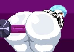 2d 2d_animation ahegao_hoodie anal anal_masturbation anal_penetration animated anthrofied ass ass_focus big_ass big_butt blue_hair bottom_heavy bottomless bottomless_hoodie bubble_butt dildo dildo_in_ass gardevoir gif half-dressed hoodie legs_together machine masturbation nintendo orange_eyes penetration pixel_animation pixel_art pleasure_face pokémon_(species) pokemon pokemon_(species) purple_background sapphire_(jiggleton) sex_machine sex_toy shiny_gardevoir shiny_pokemon shiny_skin simple_background spinneborg tagme thick_ass thick_thighs white_body white_skin