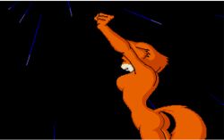 anthro brutal_paws_of_fury female foxy_roxy fur fury nude orange_body orange_fur paws screencap screenshot screenshot_edit solo video_games