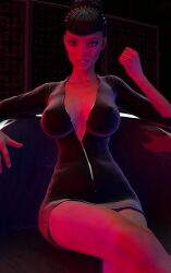 1girls 3d 3d_(artwork) big_breasts breasts busty cleavage eyebrows eyelashes eyes female female_focus female_only fit fit_female hair hips hourglass_figure huge_breasts human large_breasts legs light-skinned_female light_skin lips original original_character smerinka thick thick_legs thick_thighs thighs upper_body voluptuous waist wide_hips